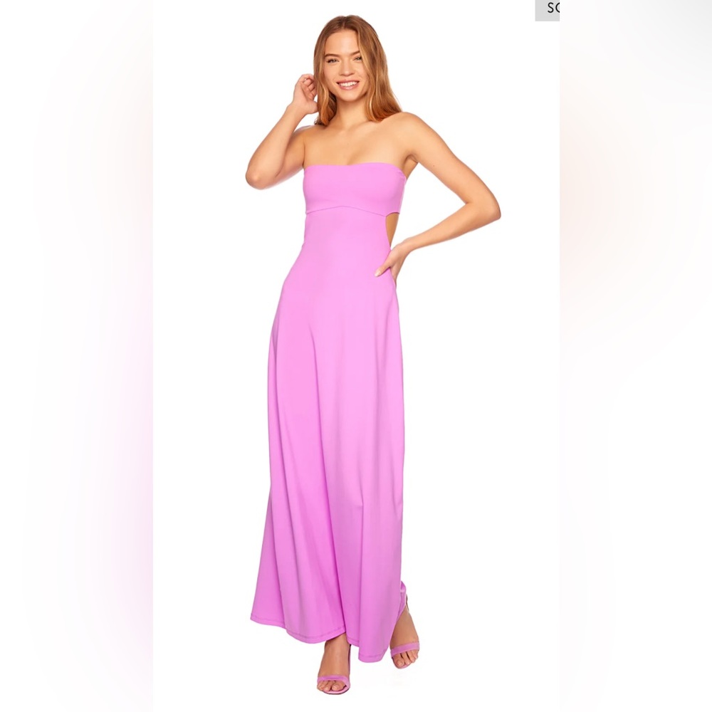 NWT Susana Monaco tube maxi dress Snapdragon